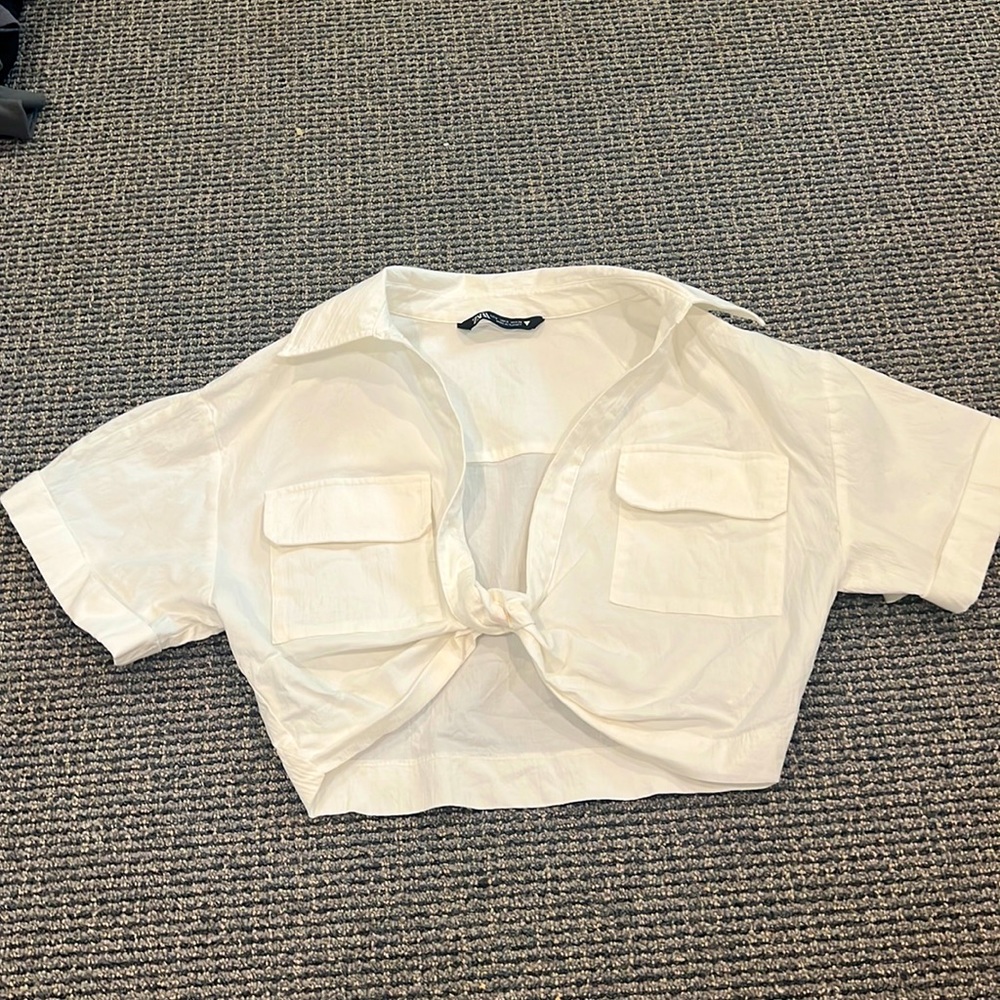 Zara cropped top